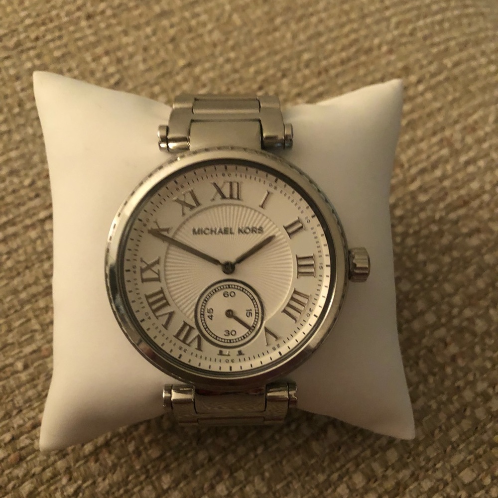 Michael Kors silver watch